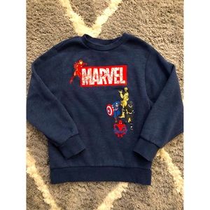 Boys Marvel Glow-in-the-Dark Sweatshirt